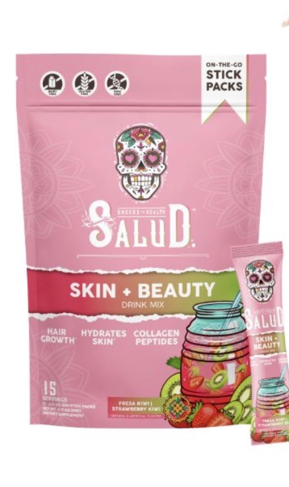 TASTE SALUD 2-IN-1 (SKIN+BEAUTY) FRESA KIWI-STRABERRY KIWI